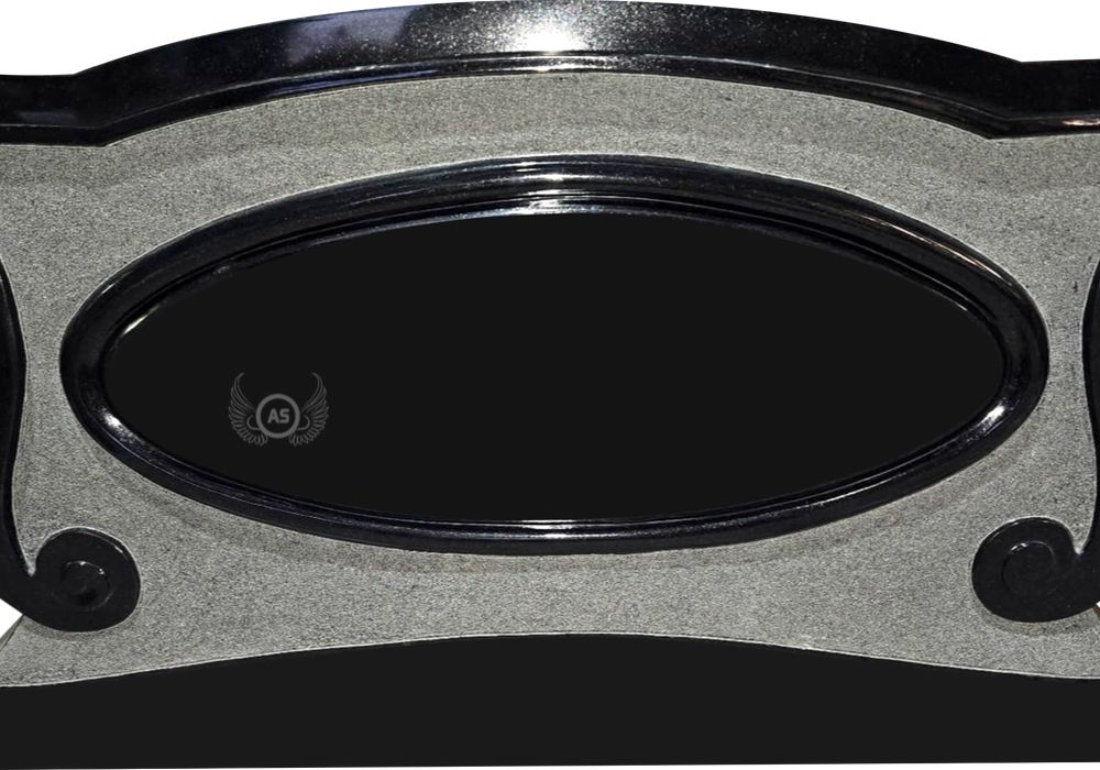 AG 430 Black granite monument design